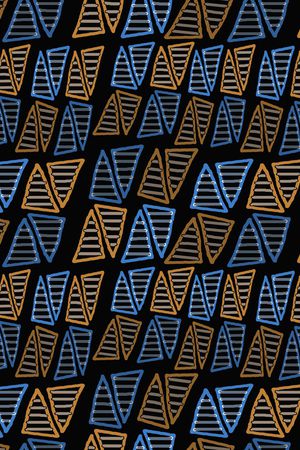 三角形印花华亿平台图片