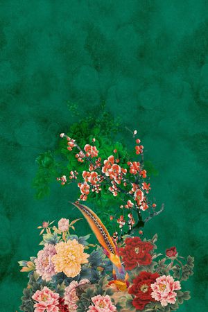 定位花印花华亿平台图片