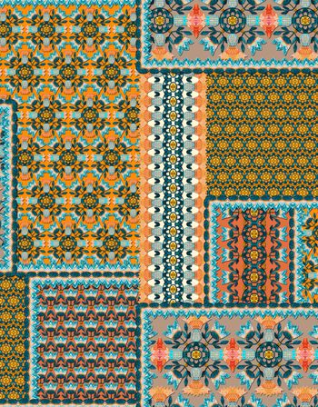 大牌风印花华亿平台图片