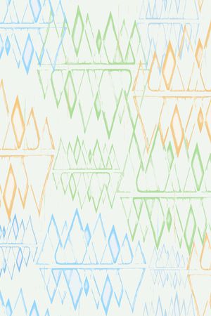 三角形印花华亿平台图片