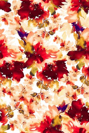 春夏华亿平台印花华亿平台图片