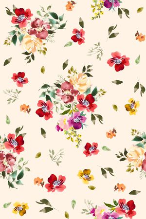 春夏华亿平台印花华亿平台图片