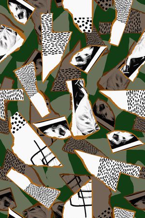 几何印花华亿平台图片