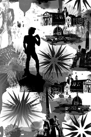 人物印花华亿平台图片