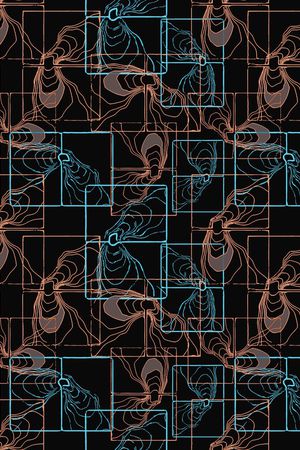 几何印花华亿平台图片