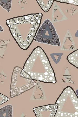 三角形印花华亿平台图片