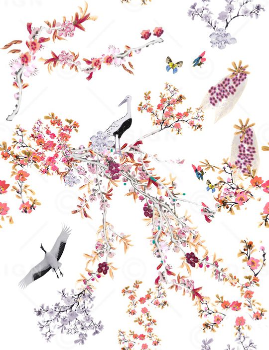 水彩印花华亿平台图片