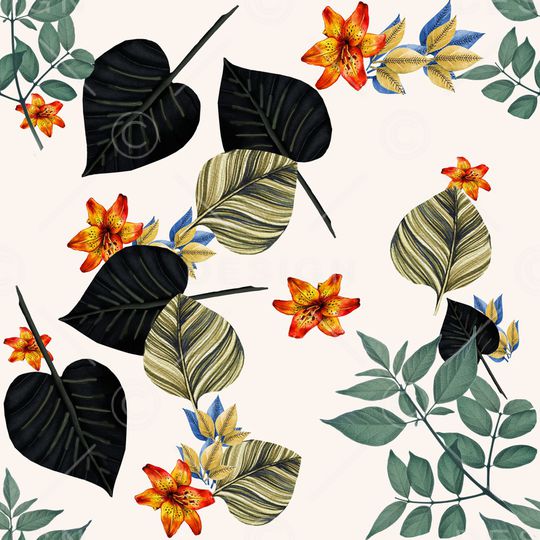 抽象印花华亿平台图片