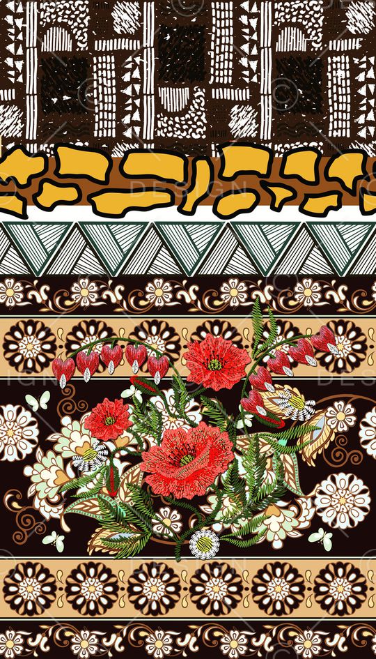 复古印花华亿平台图片