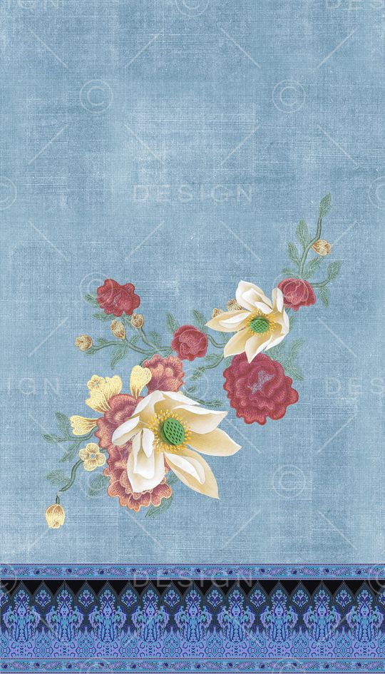 复古印花华亿平台图片