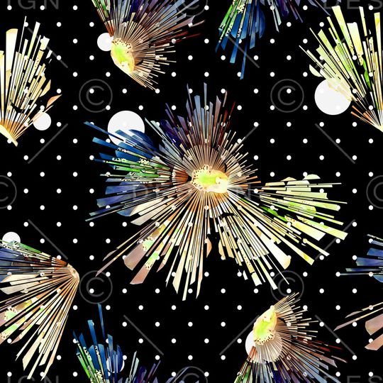 几何印花华亿平台图片