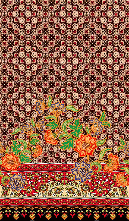 定位花印花华亿平台图片