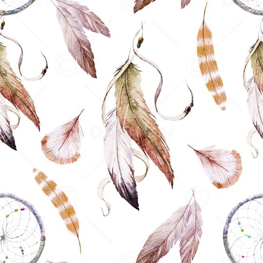 羽毛印花华亿平台图片