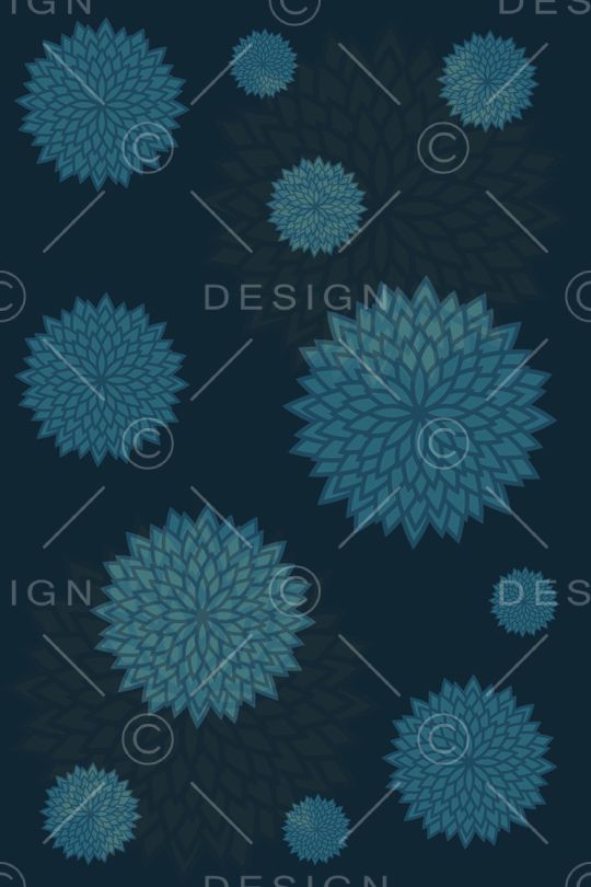 圆形印花华亿平台图片