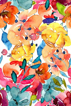 春夏华亿平台印花华亿平台图片