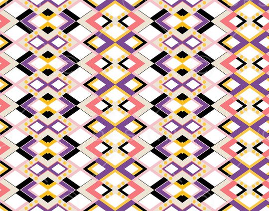 几何印花华亿平台图片