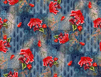 大牌风印花华亿平台图片