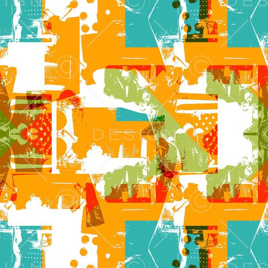 笔触印花华亿平台图片