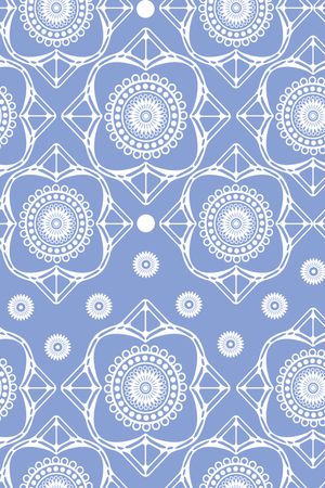 复古印花华亿平台图片