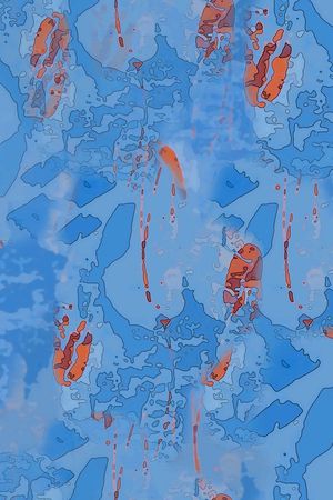 抽象印花华亿平台图片