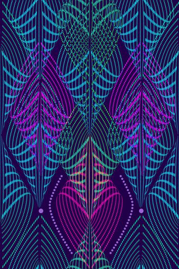 抽象印花华亿平台图片