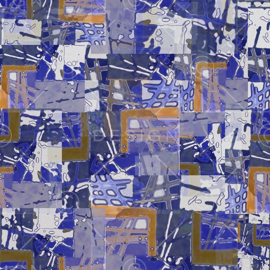 几何印花华亿平台图片