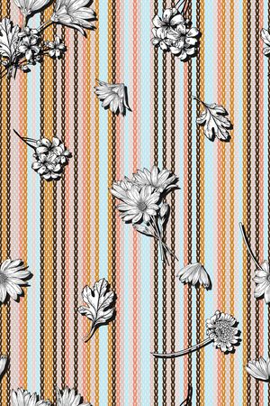 几何印花华亿平台图片