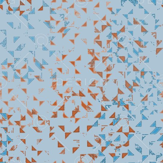 三角形印花华亿平台图片