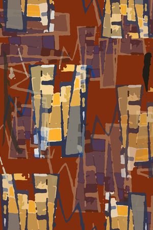 几何印花华亿平台图片