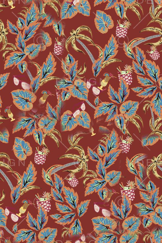 连衣裙印花华亿平台图片