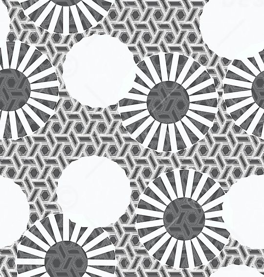 几何印花华亿平台图片