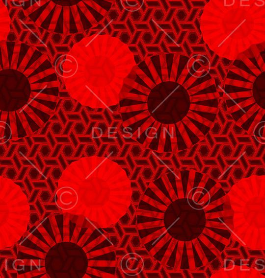 几何印花华亿平台图片