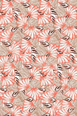 连衣裙印花华亿平台图片