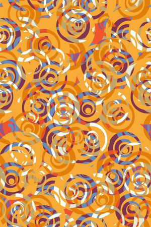 圆形印花华亿平台图片