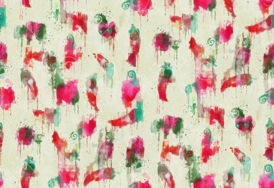 抽象印花华亿平台图片