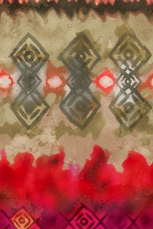 手绘印花华亿平台图片