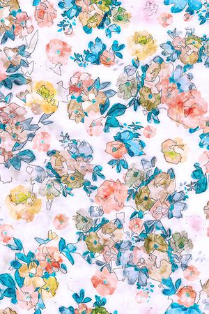 水彩印花华亿平台图片