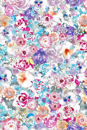 水彩印花华亿平台图片