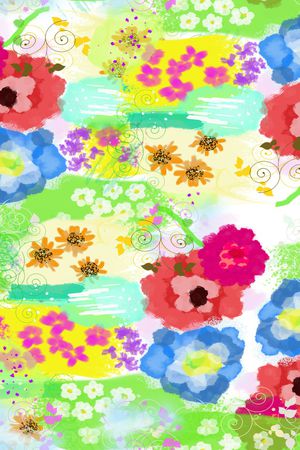 绘画印花华亿平台图片