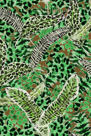 羽毛印花华亿平台图片