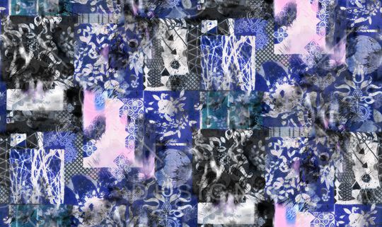 手绘印花华亿平台图片