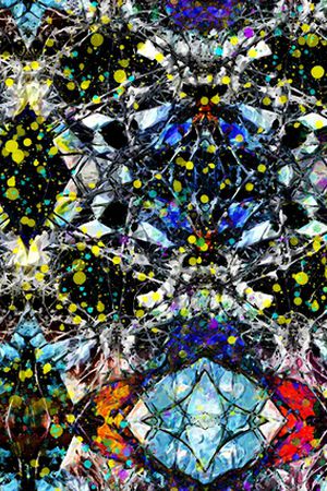 抽象印花华亿平台图片