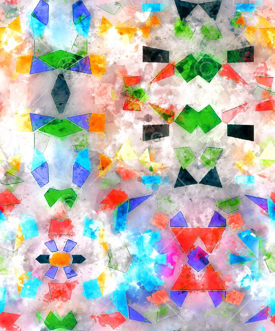 水彩印花华亿平台图片