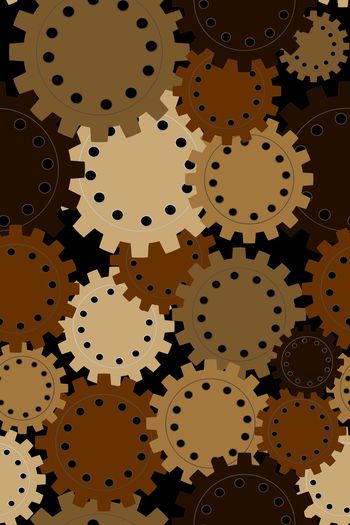 齿轮印花华亿平台图片