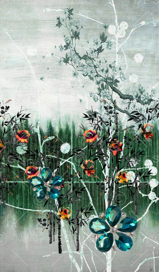 定位花印花华亿平台图片