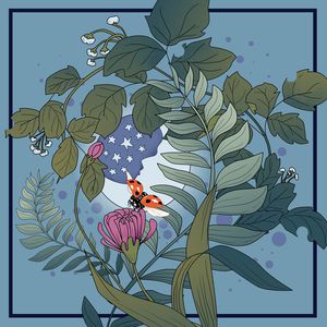 丝巾定位花印花华亿平台图片