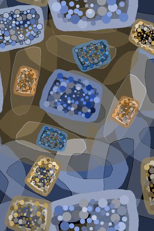 几何印花华亿平台图片