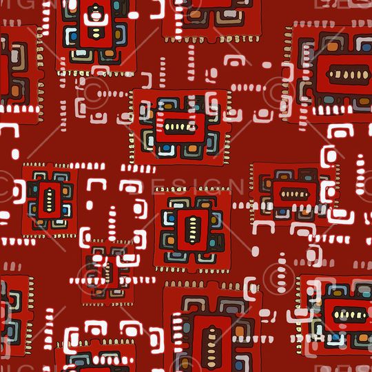 几何印花华亿平台图片