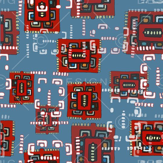 几何印花华亿平台图片