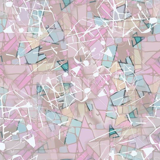 几何印花华亿平台图片